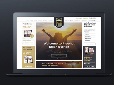 Prophet Elijah Berrian Website