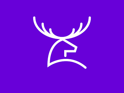 The Deer - Daily Inspiration Series #007, Charith Design™ blace brand designer branding charithdesign design helloblace icon illustration logo theblace typography vector