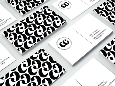 Business Card for a legal company branding design identity lettering typography typography pattern