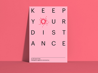 Social distance coronavirus covid19 graphic poster socialdistancing typography