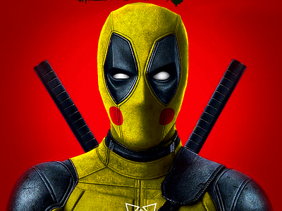 Detective Deadpool deadpool detective pikachu graphic design marvel mashup movie poster photoshop pikachu pokemon