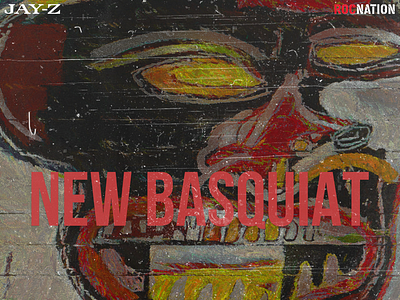 Jay Z - New Basquiat graphic design illustration jay z photoshop roc nation