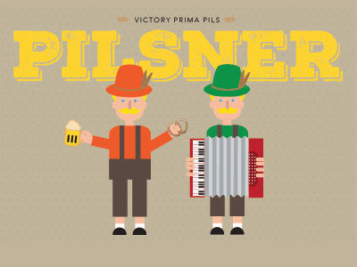 Pilsner - Victory Prima Pils accordian beer germany light pilsner pretzel