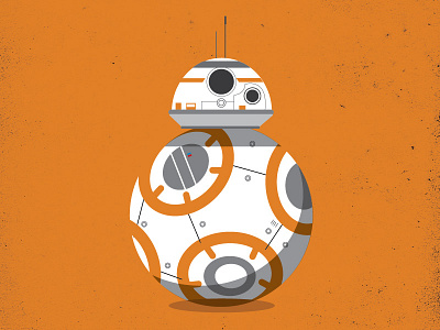 BB-8 bb8 beep droid orange star wars
