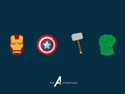 The Avenger Essentials avengers captain america comic hulk illustration iron man marvel thor