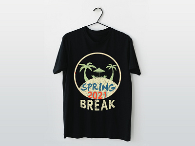 SPRING BREAK 2021 T-SHIRT DESIGN