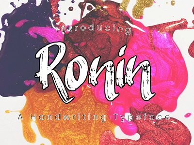 Ronin Font fonts