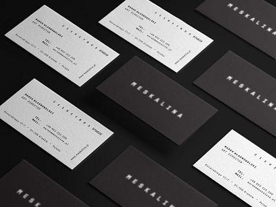 Meskalina Studio | Design Bureau agency branding business card corporate identity design design bureau graphic graphicdesign grid grid layout logo print stationery typography visual identity