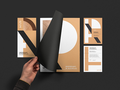 HNR | Financial Advisor advertising branding brochure card corporate identity design graphic graphicdesign poster print typeface typography visual identity