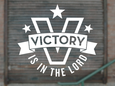 Victory church church design design v verse victory
