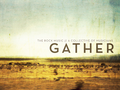 Gather Record Artwork 2 gather record the rock music