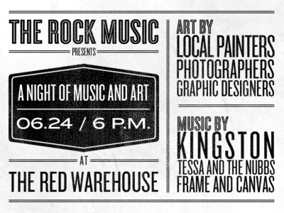 TRM Art and Music art black and white cyclone flyer knockout music the rock church tony damico utah