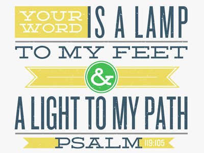 Psalm 119 damico psalm tony typography verse