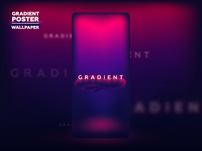 Gradient poster/wallpaper