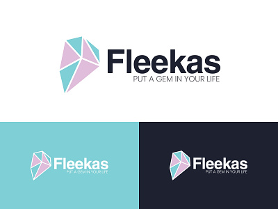 Fleekas Logo Design Concept branding design logo logo design ui uiux ux website