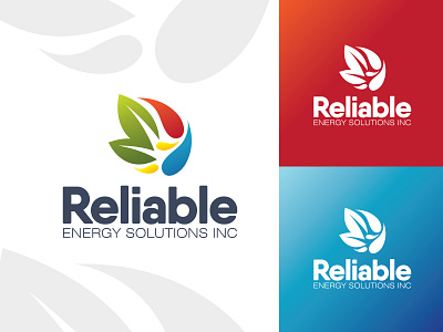 Reliable Energy Solution Logo Design branding design graphic design icon logo logo design ui ux