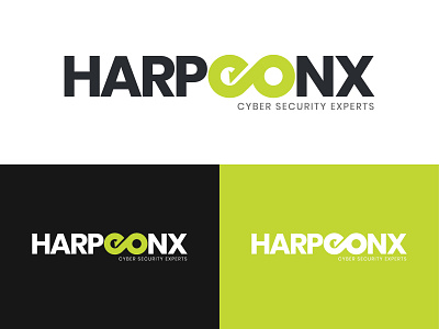 Harpoonnx Logo branding design flat illustration lettering logo minimal typography