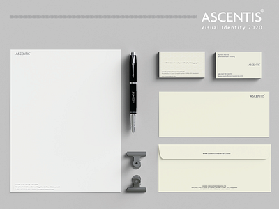 Ascentis | Visual Identity branding design identity illustration illustrator lettering logo photoshop typography vector