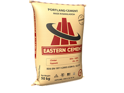 Eastern Cement | PC Bag | 3D 3d branding design eastern cement identity illustrator