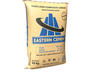 Eastern Cement | PCC Bag | 3D