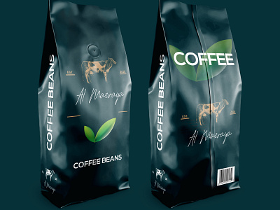 Al Mazraya Farms Ltd. | Coffee Package al mazraya farms ltd. branding design illustration illustrator