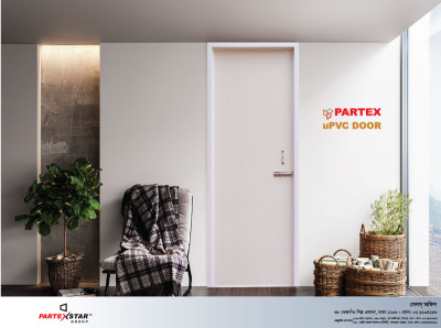 Partex | A4 Bi-fold brochure branding brochure design fur furniture furniture design icon identity illustrator photoshop pvc door pvc door upvc door vector