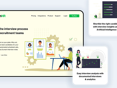 AI Product Website ai artificial intelligence demo page features features page illustration infographic interaction design landing page machine learning pricing product recruitment saas saas landing page saas website uiux website