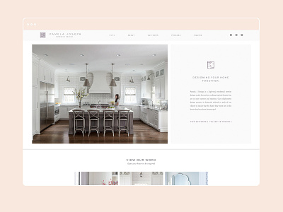 Pamela Joseph Interior Design Website