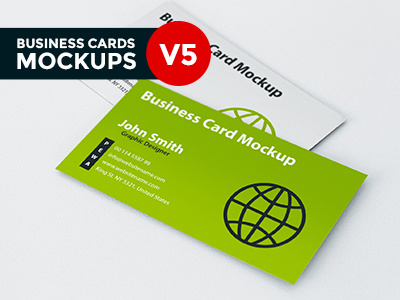 Business Card Mockup V5