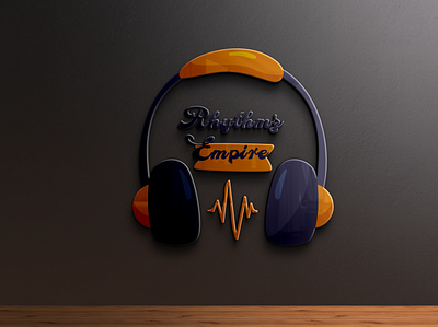 rhythm empire logo design sample branding design icon illustration logo typography vector
