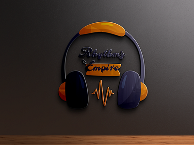 rhythm empire logo design sample