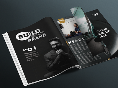 Build your brand magazine design design magazine magazine cover magazine design