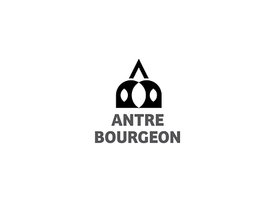 Antre Bourgeon architecture assam black and white branding designer graphic design guwahati illustraion logo logotype logotype designer mark monogram symbol vector