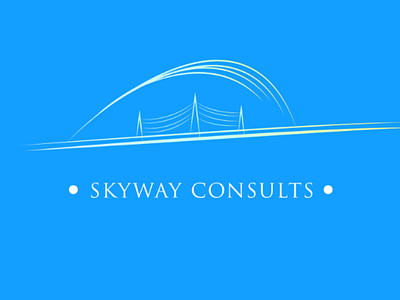 Skyway consult Simple Logo design logo
