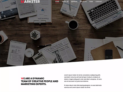 Marketing Agency content marketing digital marketing marketing marketing agency online marketing social media marketing template website website design