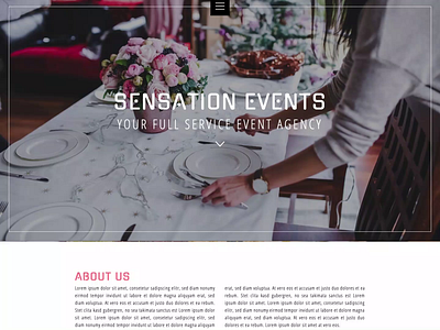 Special Events event event coordination events full service event full service event planning special event template website website design