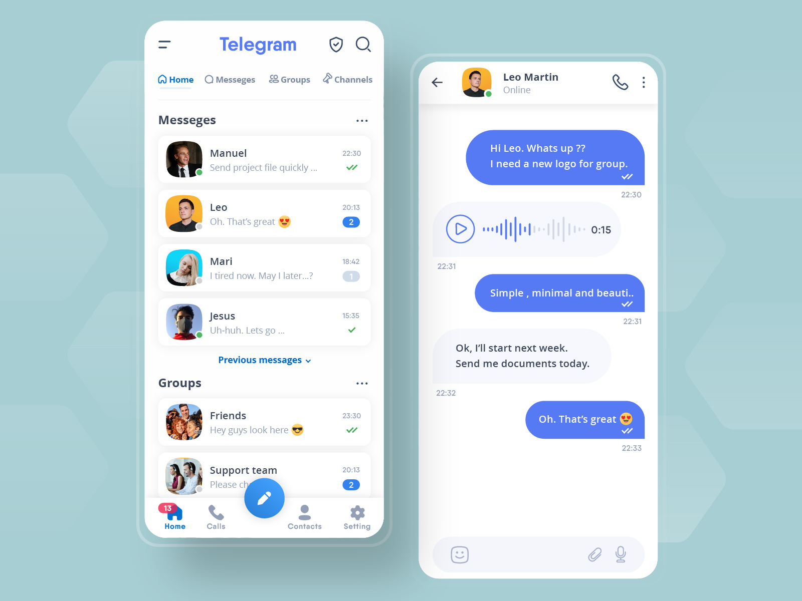 who owns telegram messenger app
