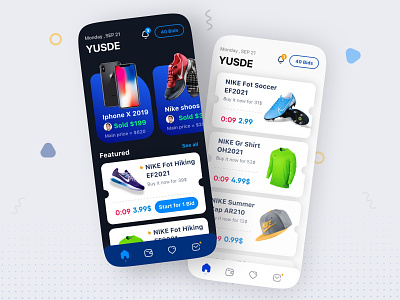 Shopping Mobile UI Design