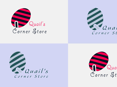 Quail’s Corner Store brand logo branding business logo design future logo illustration logo logo design modern logo vector