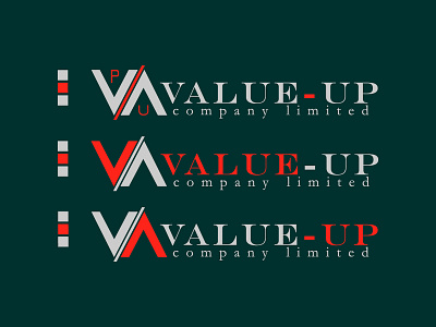 value up brand logo branding business logo future logo illustration logo vector