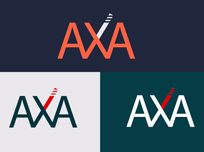 axa brand logo business logo design future logo illustration modern logo portrait vector