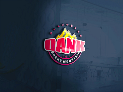 dank brand logo branding business logo design future logo illustration modern logo