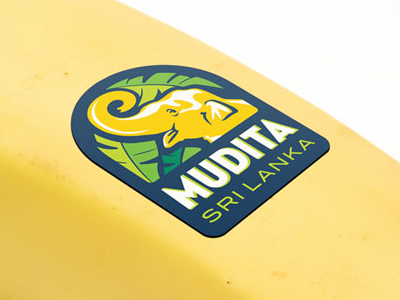 Banana label design