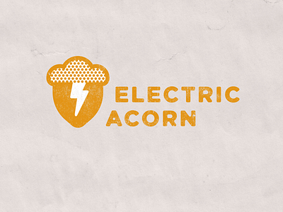 Electric Acorn acorn icon logo