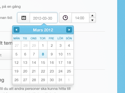 Datepicker