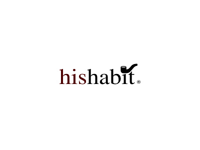 H I S H A B I T • LOGOTYPE / BRAND DIRECTION branding design identity illustrator lettering logo logomark logotype minimal