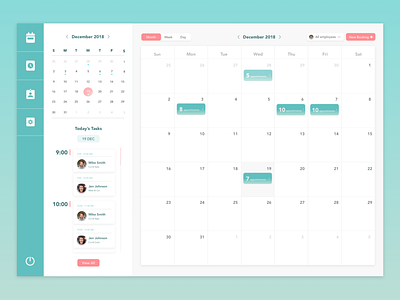 Dashboard & Scheduling App