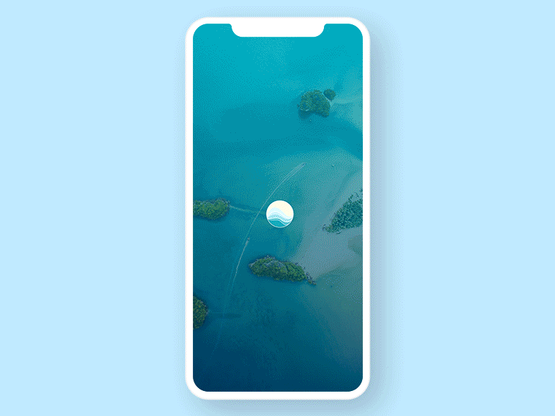 Travel App Animation