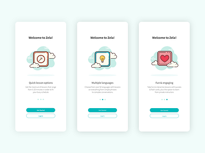 Language Learning App Onboarding app application clean design icon minimal minimalistic mobile onboarding simple sketch typography ui ui ux design ui design ux ux design