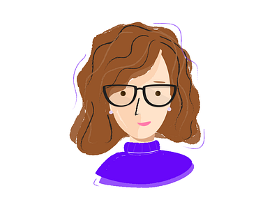 Self-Portrait Illustration